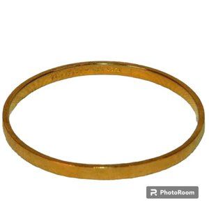 Kate Spade Heart Of Gold Bangle Bracelet